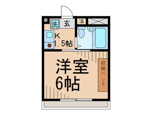 フェリス用賀壱番館の物件間取画像